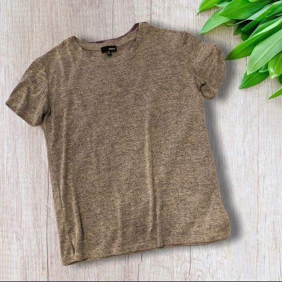 Aritzia Wilfred XS Grey Free Divina Tee - Picture 4 of 7